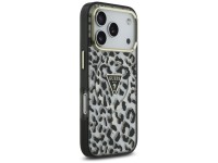 Guess Leopard Glitter MagSafe Case for iPhone 17 Pro Max - Black Guess Leopard Glitter MagSafe Case for iPhone 17 Pro Max - Black