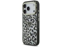 Guess Leopard Glitter MagSafe Case for iPhone 17 Pro Max - Black Guess Leopard Glitter MagSafe Case for iPhone 17 Pro Max - Black