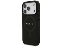 Guess Saffiano Classic Logo MagSafe Case for iPhone 17 Pro - Black Guess Saffiano Classic Logo MagSafe Case for iPhone 17 Pro - Black