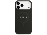 Capa Guess Saffiano Classic Logo MagSafe para iPhone 17 Pro Max - Preta Capa Guess Saffiano Classic Logo MagSafe para iPhone 17 Pro Max - Preta