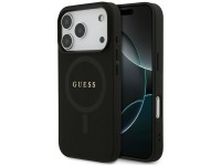 Guess Saffiano Classic Logo MagSafe Case for iPhone 17 Pro - Black Guess Saffiano Classic Logo MagSafe Case for iPhone 17 Pro - Black
