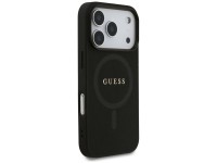 Guess Saffiano Classic Logo MagSafe Case for iPhone 17 Pro - Black Guess Saffiano Classic Logo MagSafe Case for iPhone 17 Pro - Black