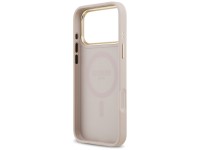 Guess Peony Hot Stamp MagSafe Case for iPhone 17 Pro Max - Pink Guess Peony Hot Stamp MagSafe Case for iPhone 17 Pro Max - Pink