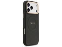 Funda Guess Peony Hot Stamp MagSafe para iPhone 17 Pro Max - Negra Funda Guess Peony Hot Stamp MagSafe para iPhone 17 Pro Max - Negra