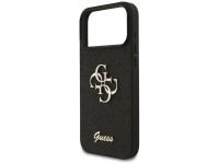 Guess Fixed Glitter Big 4G case for iPhone 17 Pro Max - black Guess Fixed Glitter Big 4G case for iPhone 17 Pro Max - black