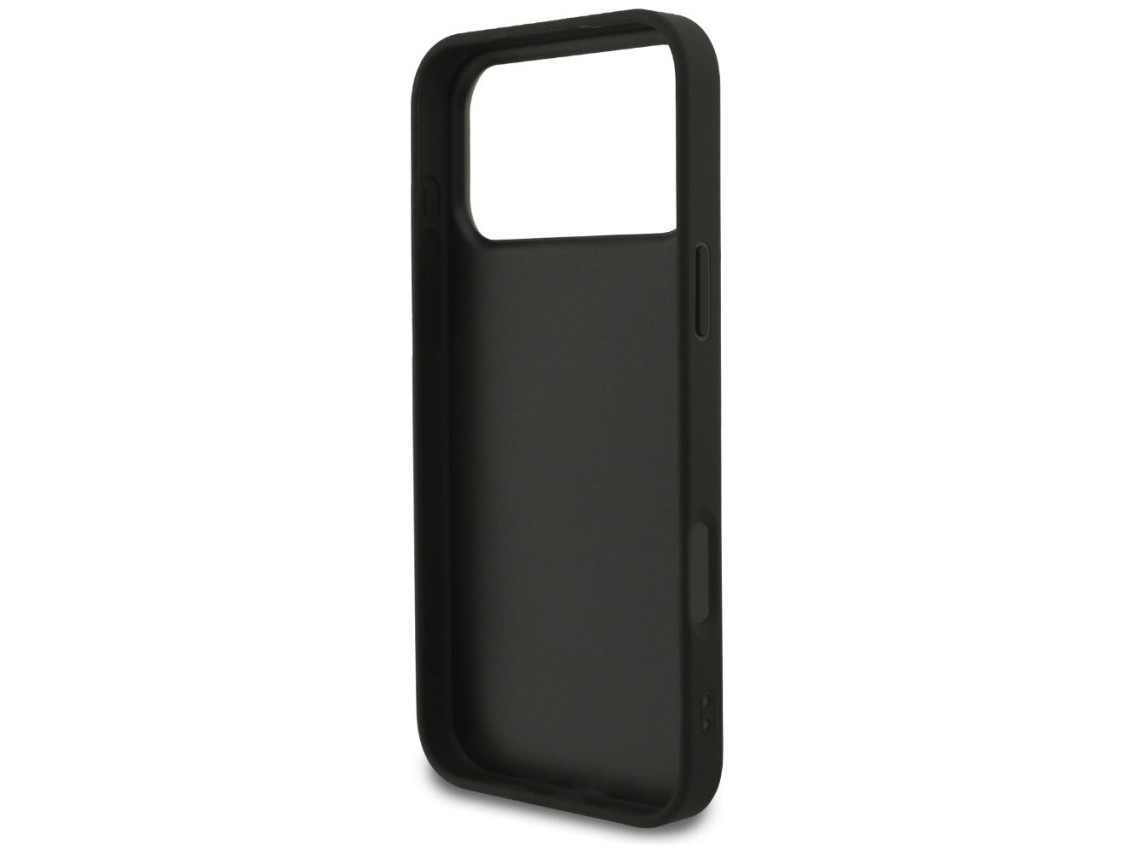 Guess Fixed Glitter Big 4G case for iPhone 17 Pro Max - black