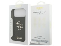 Guess Fixed Glitter Big 4G case for iPhone 17 Pro Max - black Guess Fixed Glitter Big 4G case for iPhone 17 Pro Max - black