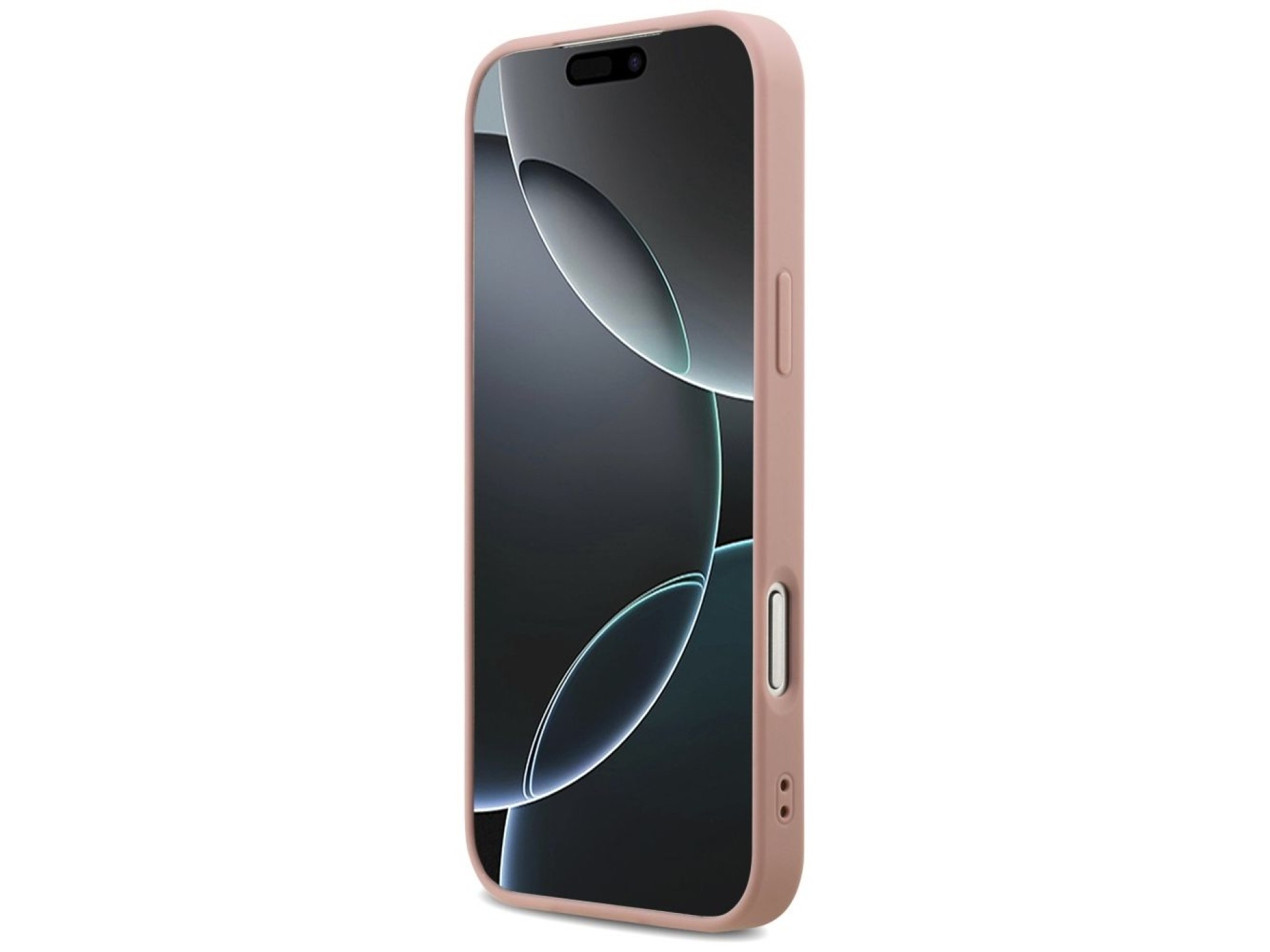 Guess Fixed Glitter Big 4G Case for iPhone 17 Pro Max - Pink