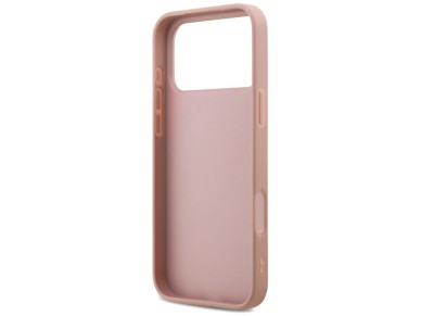 Guess Fixed Glitter Big 4G Case for iPhone 17 Pro Max - Pink