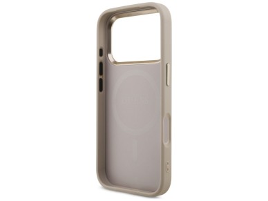 Guess 4G Triangle Logo MagSafe Case for iPhone 17 Pro - Rose Gold Guess 4G Triangle Logo MagSafe Case for iPhone 17 Pro - Rose Gold