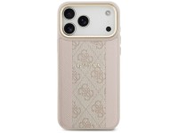 Guess 4G Stripe MagSafe Case for iPhone 17 Pro Max - Pink Guess 4G Stripe MagSafe Case for iPhone 17 Pro Max - Pink