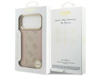 Guess 4G Stripe MagSafe Case for iPhone 17 Pro Max - Pink Guess 4G Stripe MagSafe Case for iPhone 17 Pro Max - Pink