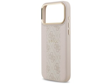 Guess 4G Stripe MagSafe Case for iPhone 17 Pro Max - Pink Guess 4G Stripe MagSafe Case for iPhone 17 Pro Max - Pink