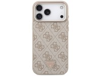 Guess 4G Triangle Logo MagSafe Case for iPhone 17 Pro Max - Rose Gold Guess 4G Triangle Logo MagSafe Case for iPhone 17 Pro Max - Rose Gold
