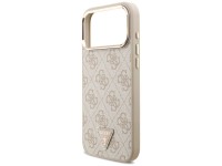 Guess 4G Triangle Logo MagSafe Case for iPhone 17 Pro Max - Rose Gold Guess 4G Triangle Logo MagSafe Case for iPhone 17 Pro Max - Rose Gold