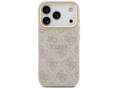 Guess 4G PU Classic Logo MagSafe Case for iPhone 17 Pro - Pink Guess 4G PU Classic Logo MagSafe Case for iPhone 17 Pro - Pink