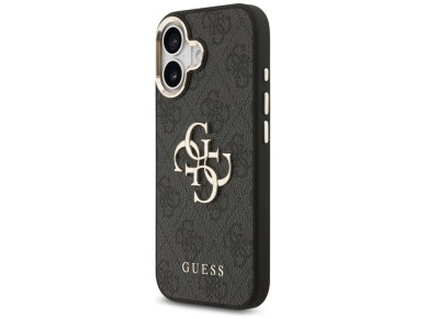 Funda Guess 4G Big 4G Classic Logo para iPhone 17 - Negro y dorado Funda Guess 4G Big 4G Classic Logo para iPhone 17 - Negro y dorado