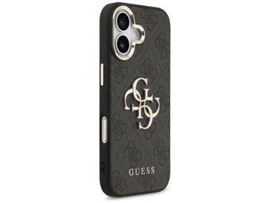 Funda Guess 4G Big 4G Classic Logo para iPhone 17 - Negro y dorado Funda Guess 4G Big 4G Classic Logo para iPhone 17 - Negro y dorado