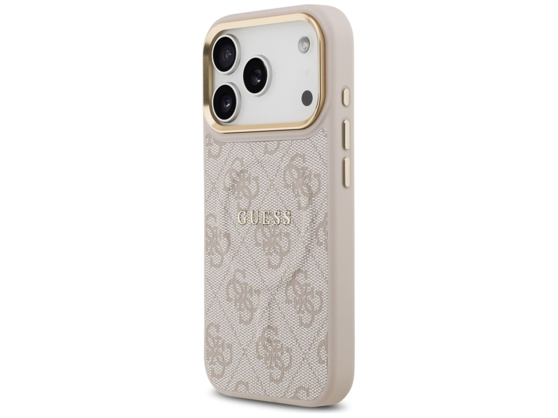 Guess 4G PU Classic Logo MagSafe Case for iPhone 17 Pro - Pink
