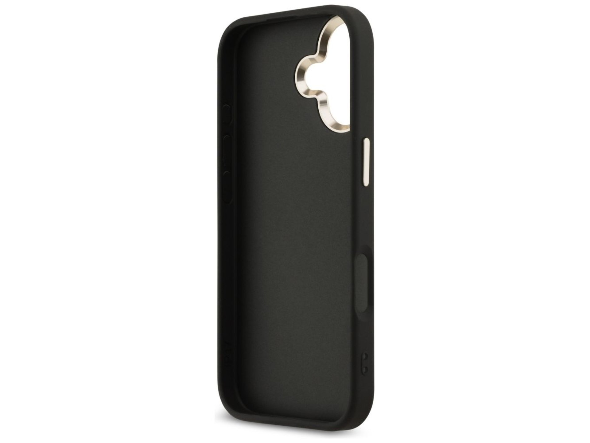 Capa Guess 4G Big 4G Classic Logo para iPhone 17 - Preta e Dourada