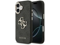 Funda Guess 4G Big 4G Classic Logo para iPhone 17 - Negro y dorado