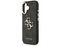 Capa Guess 4G Big 4G Classic Logo para iPhone 17 - Preta e Dourada