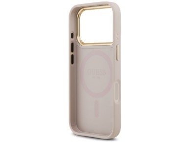 Guess 4G PU Classic Logo MagSafe Case for iPhone 17 Pro - Pink Guess 4G PU Classic Logo MagSafe Case for iPhone 17 Pro - Pink