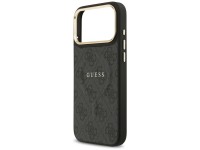 Guess 4G PU Classic Logo MagSafe case for iPhone 17 Pro Max - black Guess 4G PU Classic Logo MagSafe case for iPhone 17 Pro Max - black