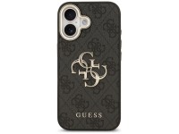 Capa Guess 4G Big 4G Classic Logo para iPhone 17 - Preta e Dourada