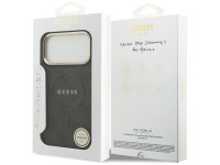 Guess 4G PU Classic Logo MagSafe case for iPhone 17 Pro Max - black Guess 4G PU Classic Logo MagSafe case for iPhone 17 Pro Max - black
