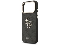 Funda Guess 4G Big 4G Classic Logo para iPhone 17 Pro Max - Negro y dorado Funda Guess 4G Big 4G Classic Logo para iPhone 17 Pro Max - Negro y dorado