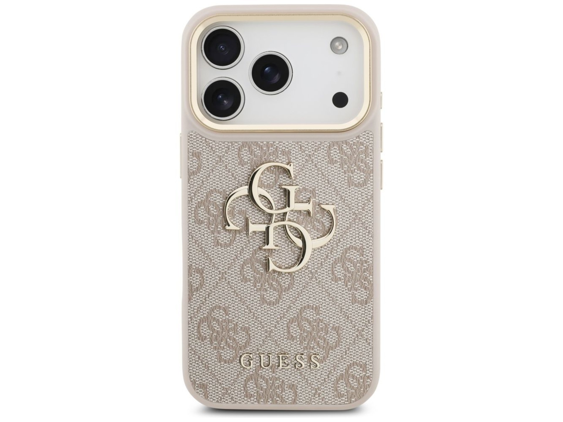 Guess 4G Big 4G Classic Logo Case for iPhone 17 Pro - Rose Gold