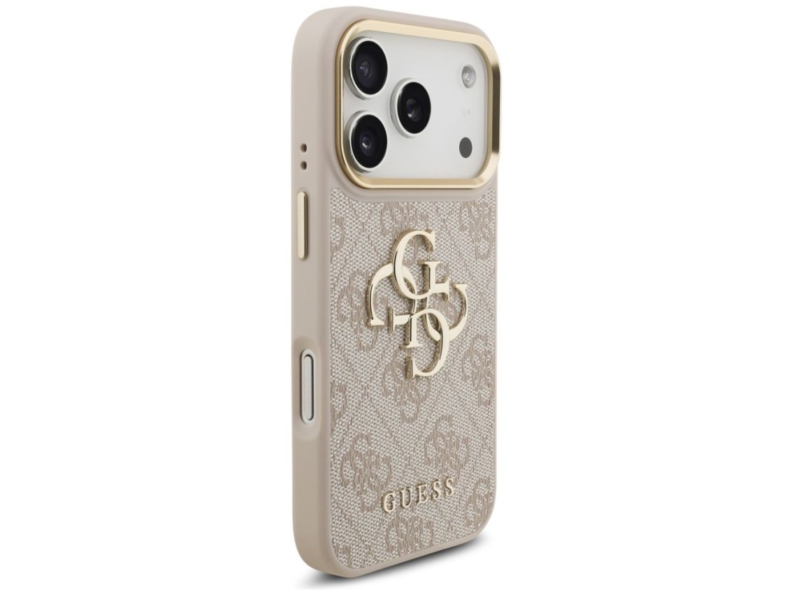 Guess 4G Big 4G Classic Logo Case for iPhone 17 Pro - Rose Gold