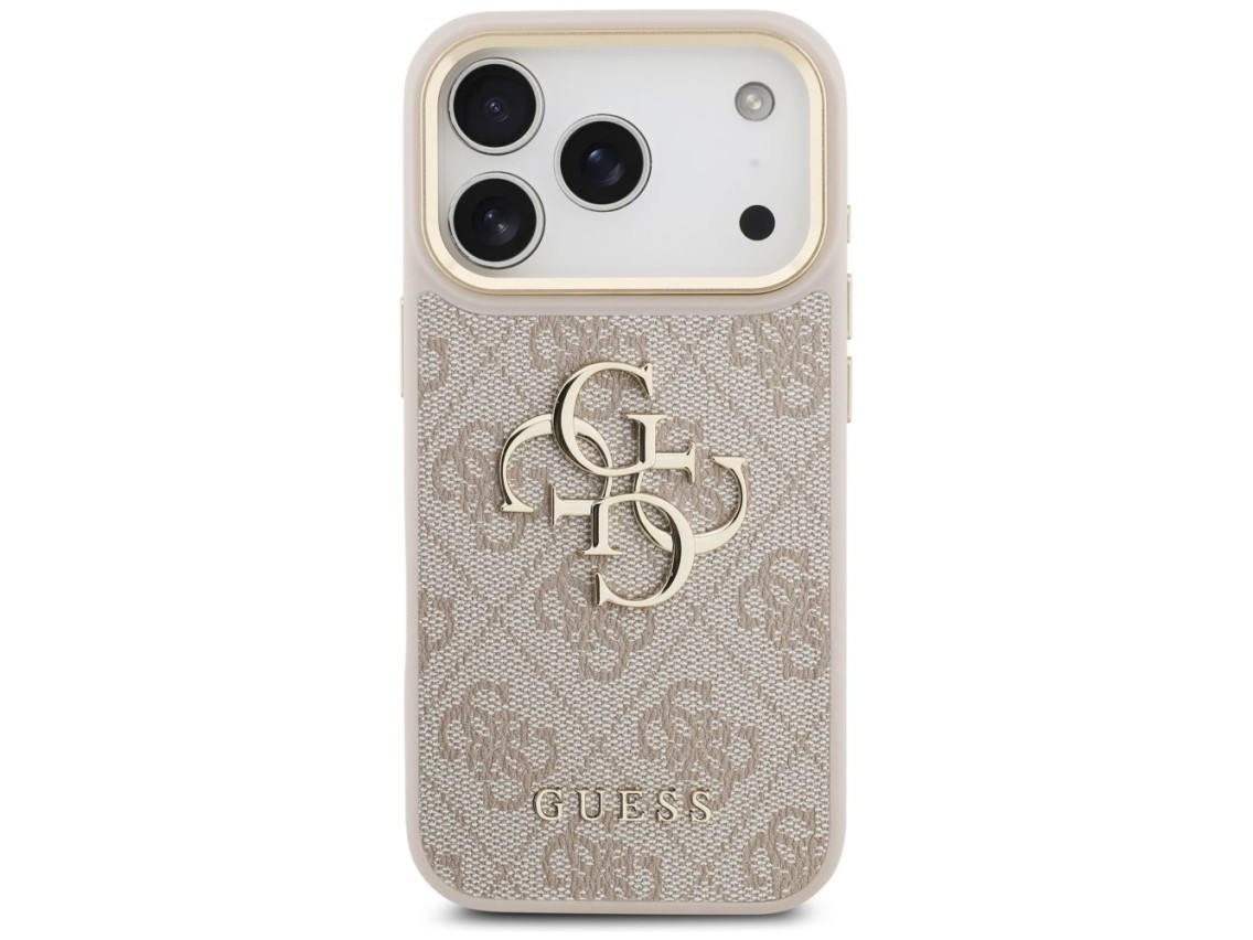 Guess 4G Big 4G Classic Logo Case for iPhone 17 Pro - Rose Gold