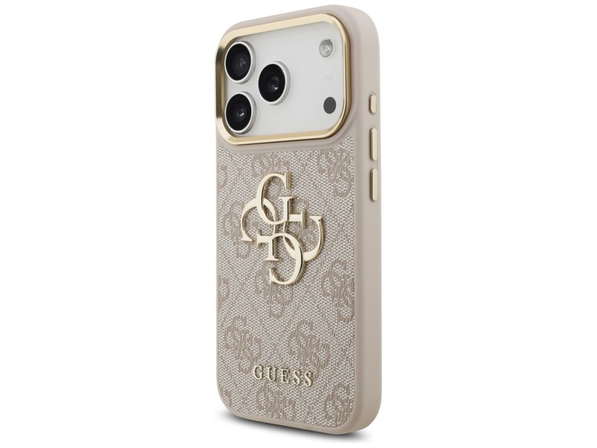 Guess 4G Big 4G Classic Logo Case for iPhone 17 Pro - Rose Gold
