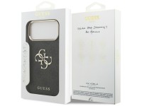 Funda Guess 4G Big 4G Classic Logo para iPhone 17 Pro Max - Negro y dorado Funda Guess 4G Big 4G Classic Logo para iPhone 17 Pro Max - Negro y dorado