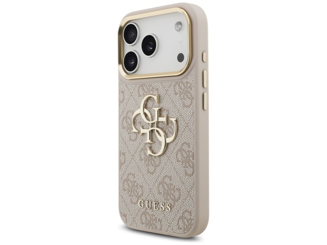 Guess 4G Big 4G Classic Logo Case for iPhone 17 Pro - Rose Gold