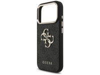 Capa Guess 4G Big 4G Classic Logo para iPhone 17 Pro - Preto e Dourado Capa Guess 4G Big 4G Classic Logo para iPhone 17 Pro - Preto e Dourado