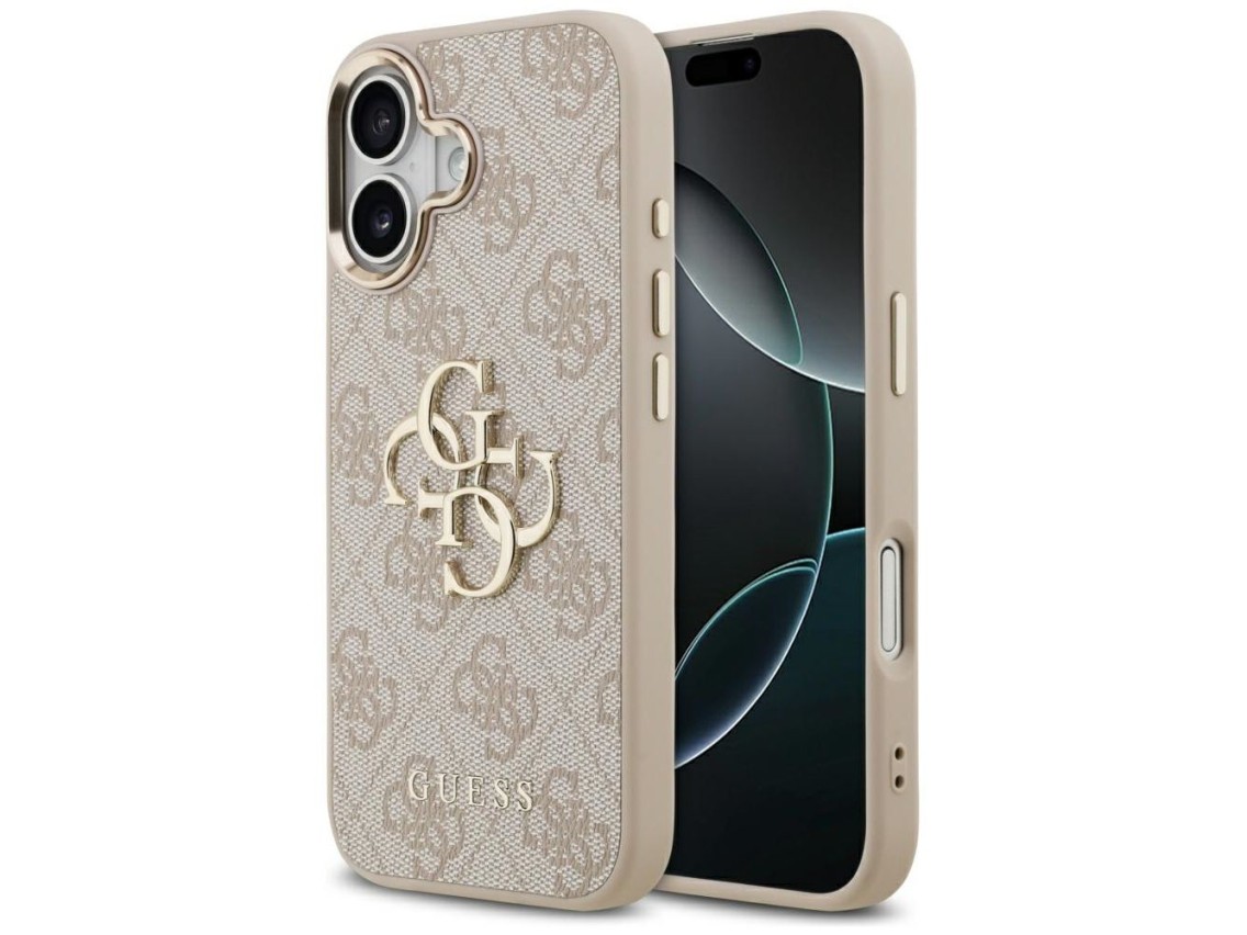 Guess 4G Big 4G Classic Logo Case for iPhone 17 - Rose Gold