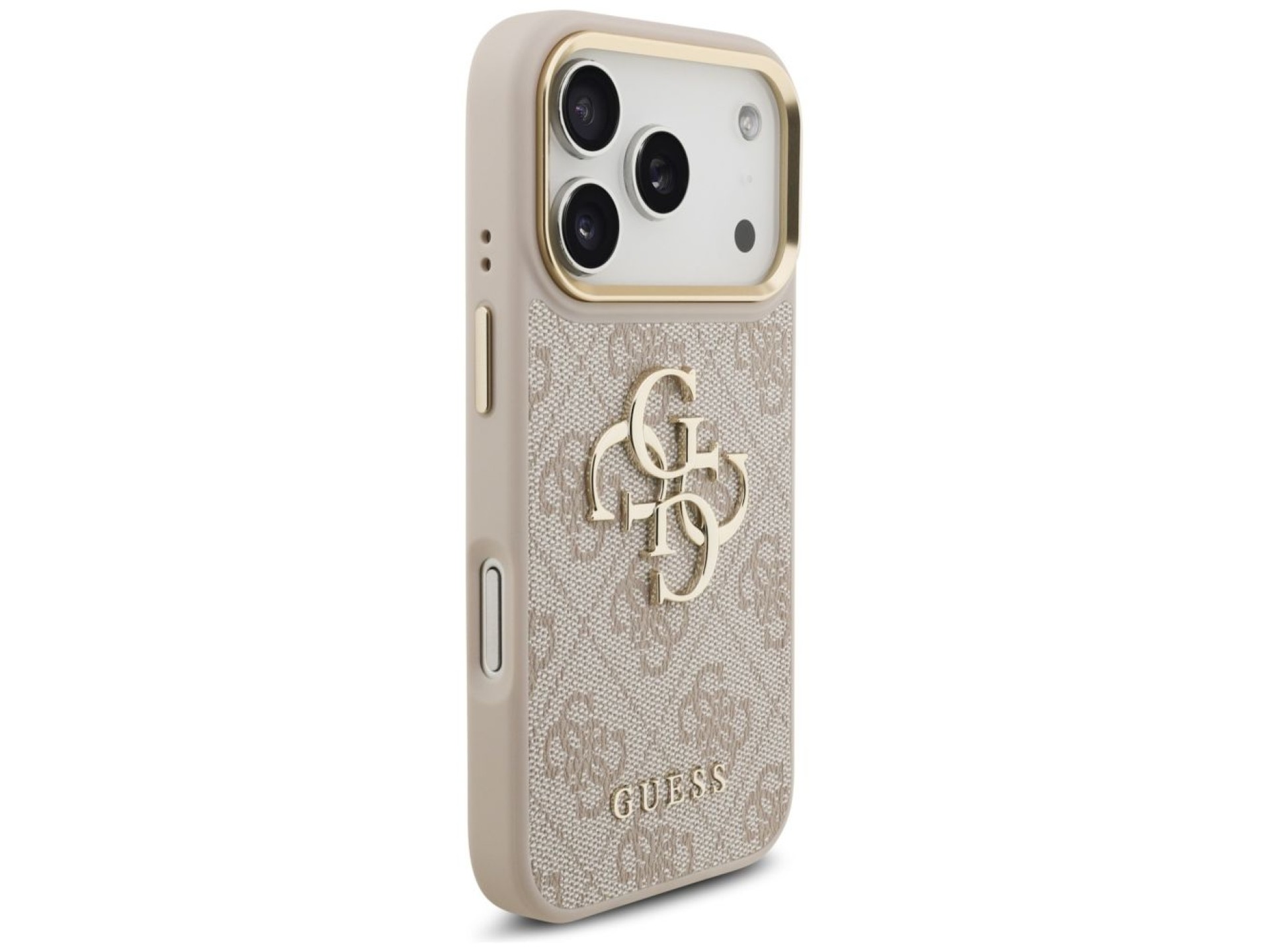 Guess 4G Big 4G Classic Logo Case for iPhone 17 Pro - Rose Gold