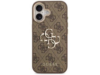 Guess 4G Big 4G Classic Logo Case for iPhone 17 - Brown and Gold Guess 4G Big 4G Classic Logo Case for iPhone 17 - Brown and Gold