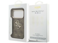 Funda Guess 4G Big 4G Classic Logo para iPhone 17 Pro - Marrón y dorado Funda Guess 4G Big 4G Classic Logo para iPhone 17 Pro - Marrón y dorado