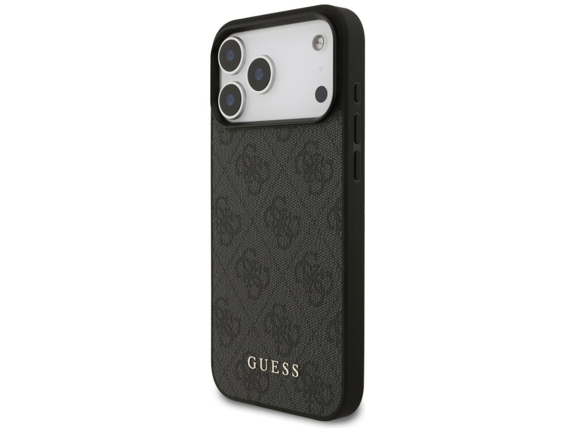 Capa Guess 4G Classic para iPhone 17 Pro Max - Preta
