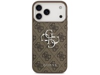 Guess 4G Big 4G Classic Logo Case for iPhone 17 Pro Max Brown - Silver Guess 4G Big 4G Classic Logo Case for iPhone 17 Pro Max Brown - Silver