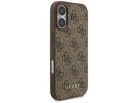 Capa Guess 4G Classic para iPhone 17 - Marrom Capa Guess 4G Classic para iPhone 17 - Marrom
