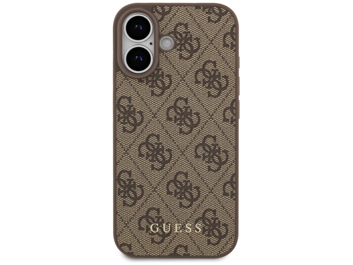 Capa Guess 4G Classic para iPhone 17 - Marrom
