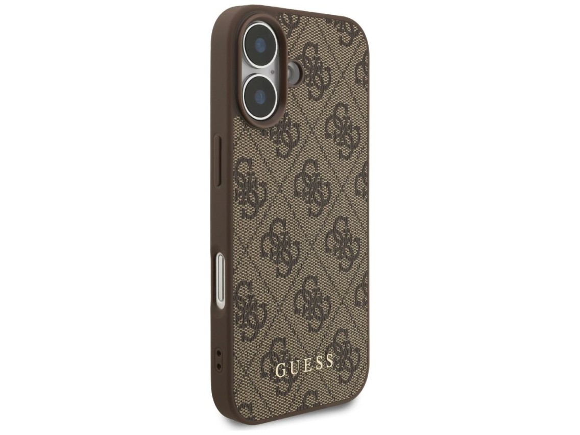 Capa Guess 4G Classic para iPhone 17 - Marrom