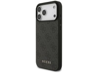 Capa Guess 4G Classic para iPhone 17 Pro Max - Preta Capa Guess 4G Classic para iPhone 17 Pro Max - Preta
