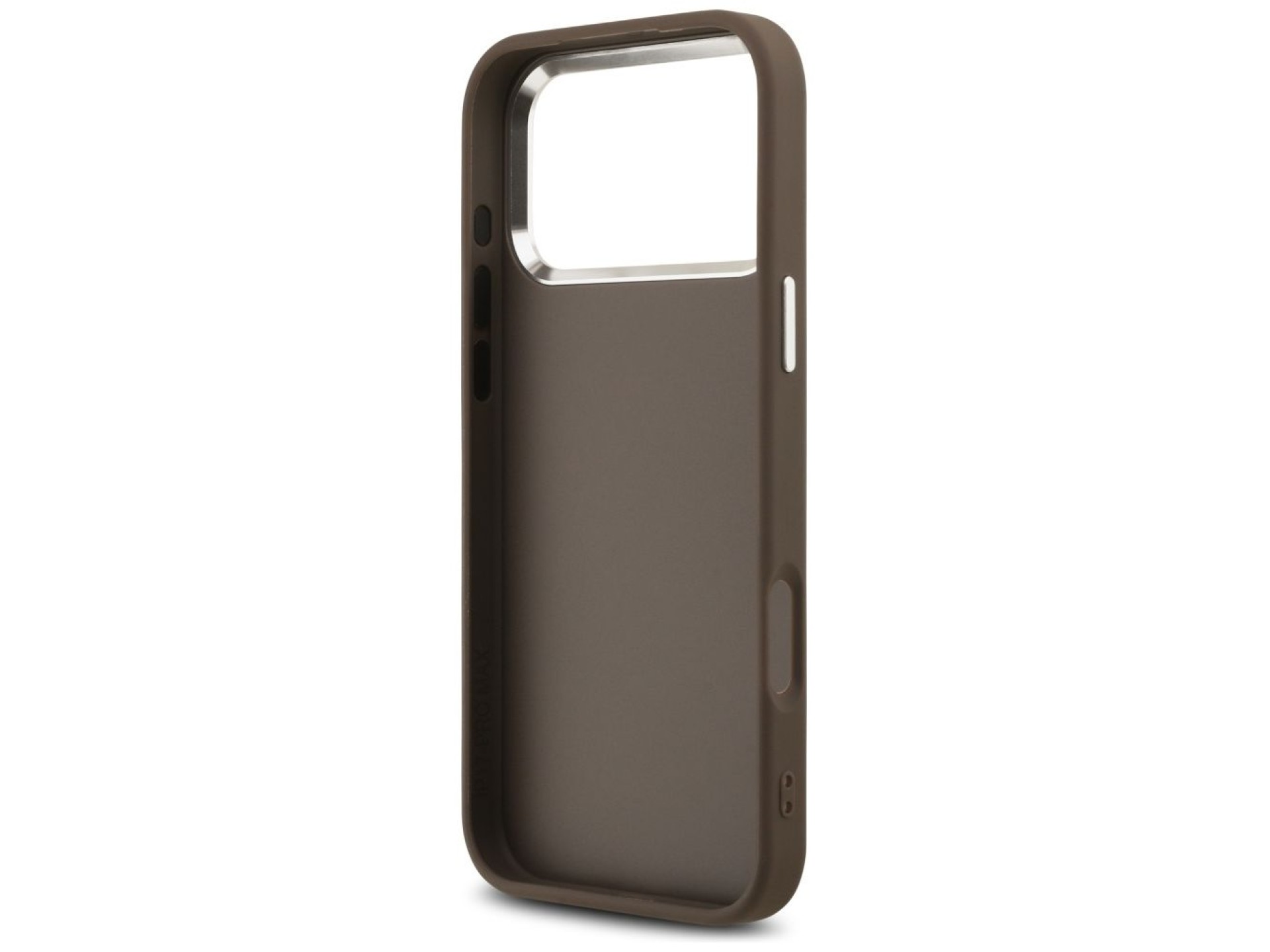 Capa Guess 4G Big 4G Classic Logo para iPhone 17 Pro Max Marrom - Prata
