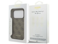 Capa Guess 4G Classic para iPhone 17 Pro - Marrom Capa Guess 4G Classic para iPhone 17 Pro - Marrom